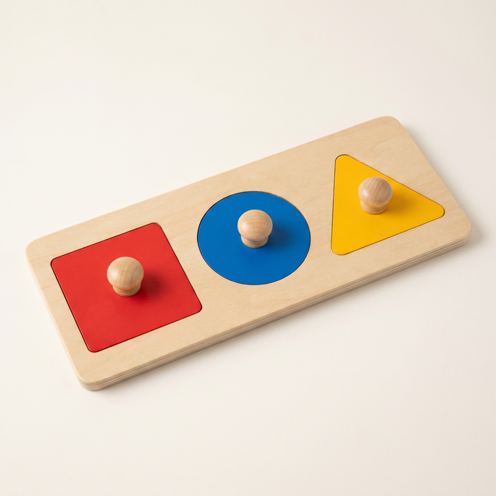 Wooden Shape &amp; Color Puzzle Board — a version of the product