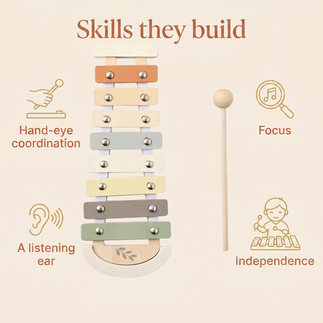 Skills they build - hand-eye coordination, focus, a listening ear, independence