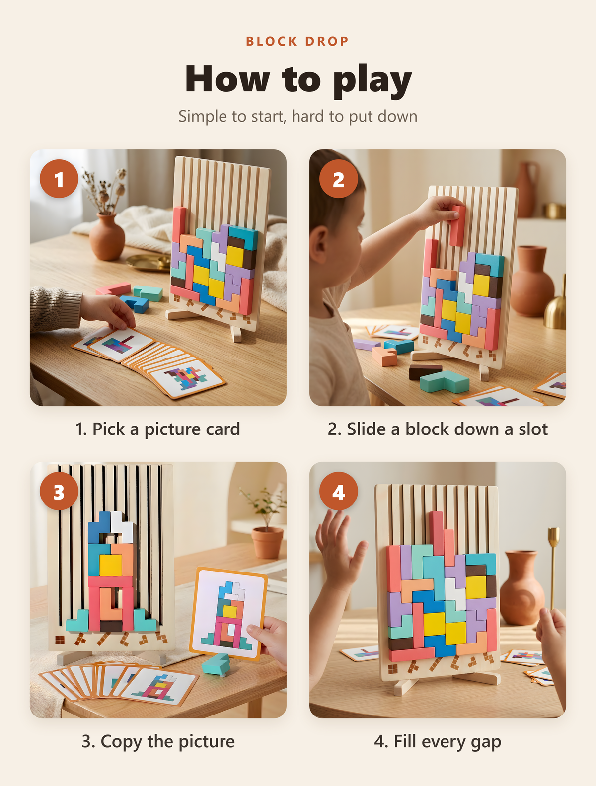 Block Drop Puzzle - howto