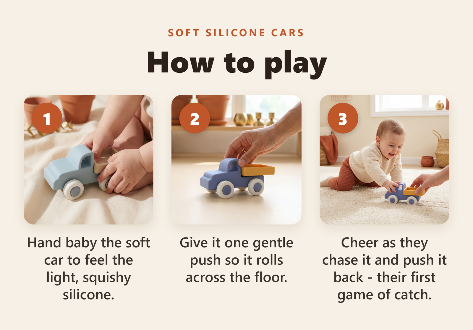 Soft Baby Vehicle Toys - howto