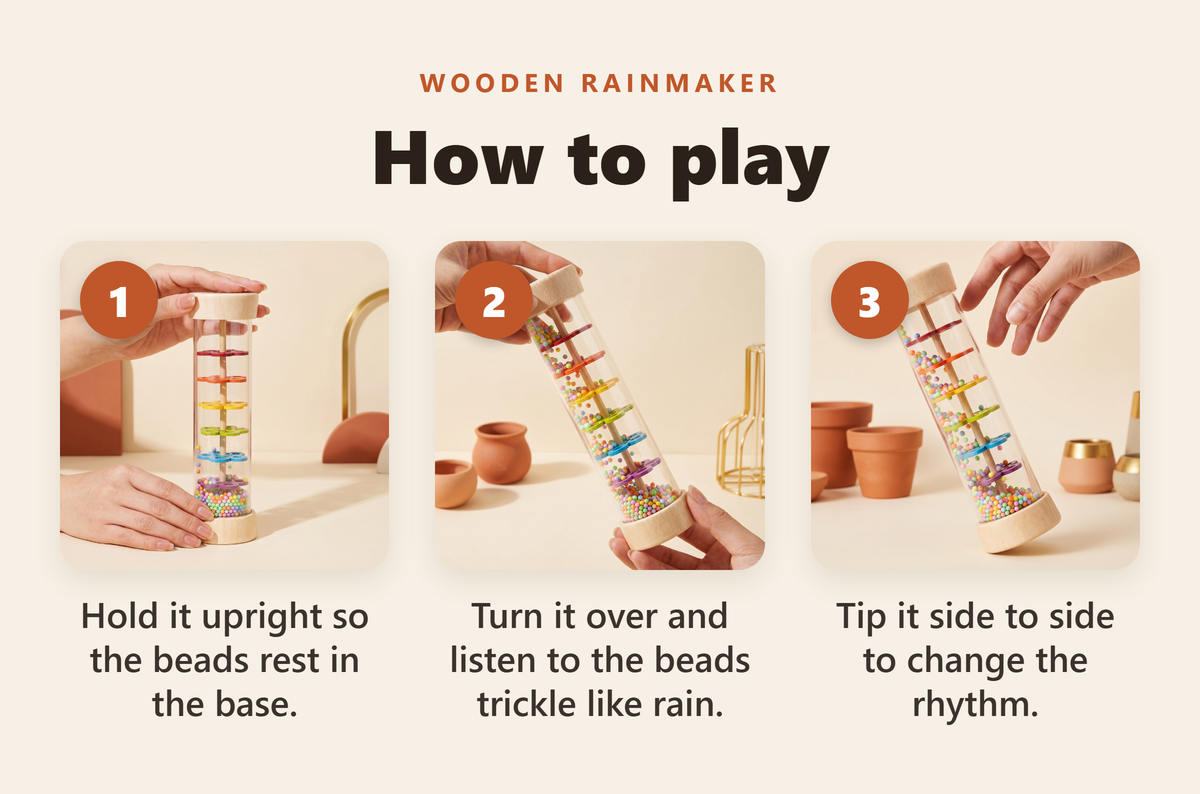 Wooden Rainmaker Rain Stick - howto
