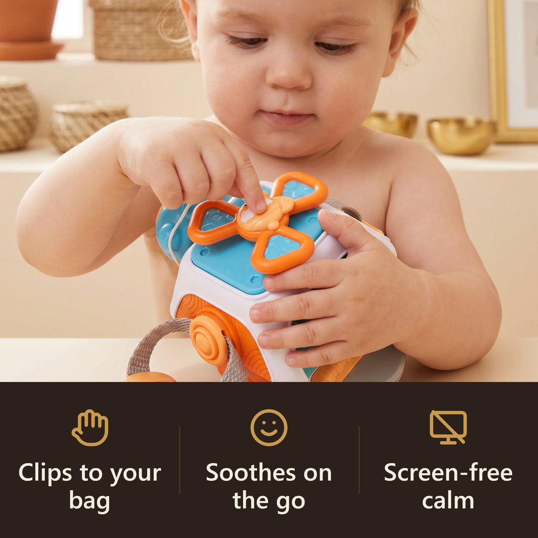 10-in-1 Sensory Busy Ball - hook