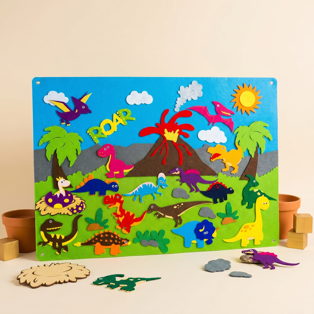 Montessori Felt Story Board Set - skills