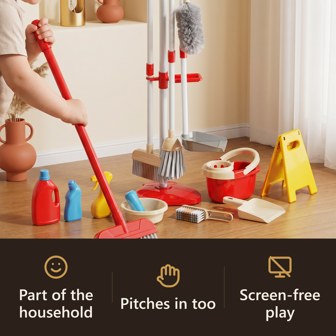 Kids Cleaning Toy Set - hook