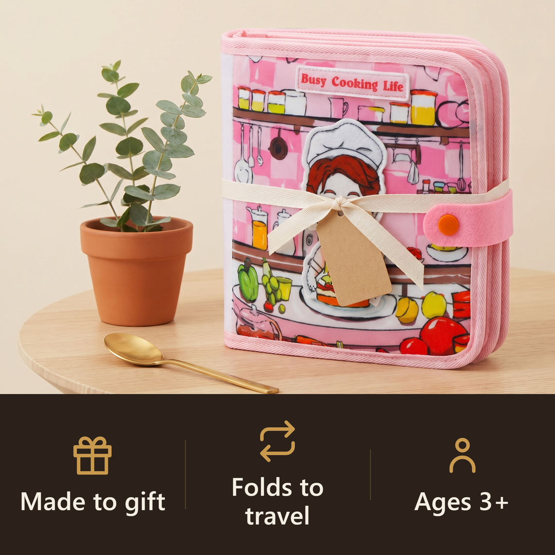 Cooking Busy Book - gift
