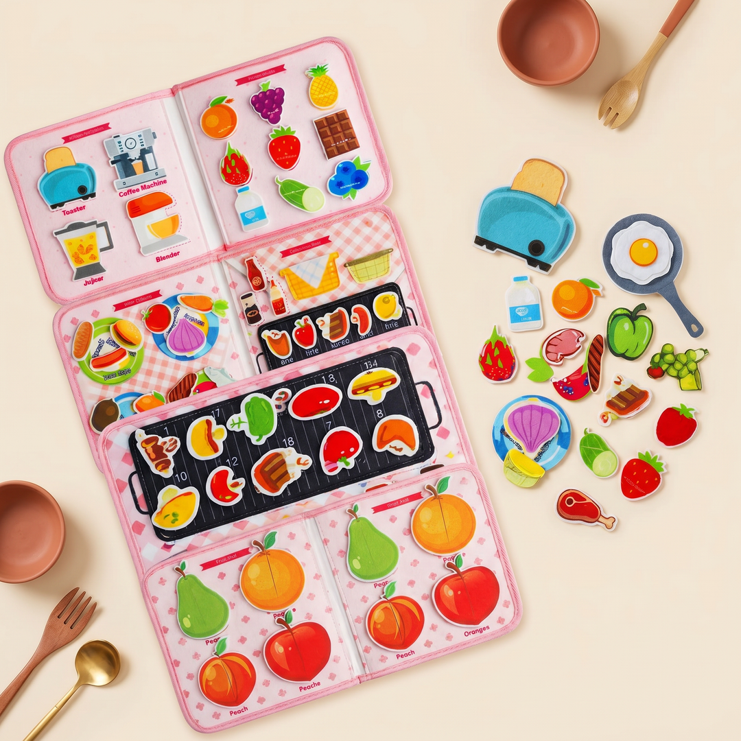 Cooking Busy Book - skills