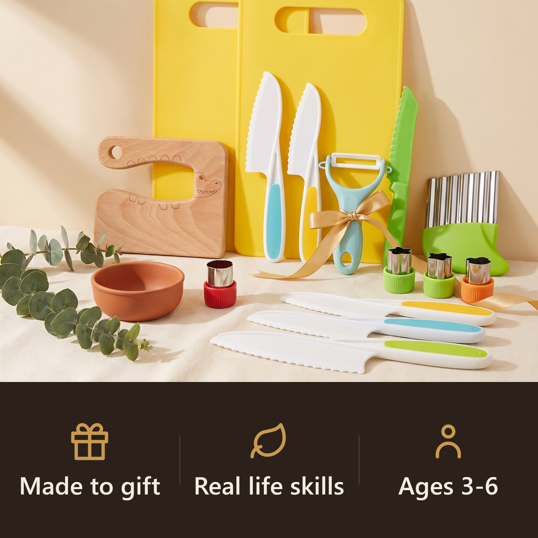 Kids Real-Cooking Tools Set - gift