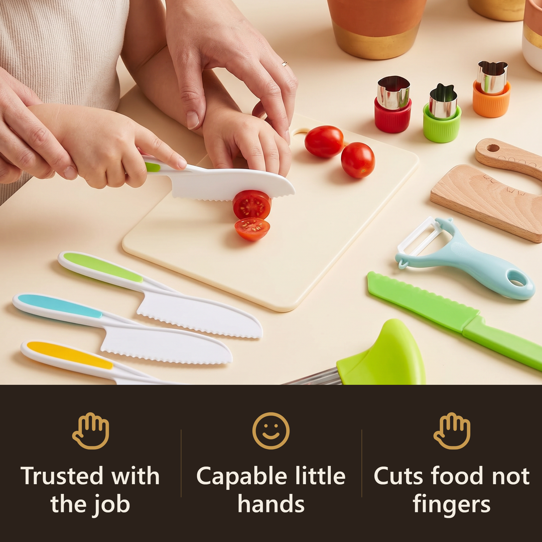 Kids Real-Cooking Tools Set - hook