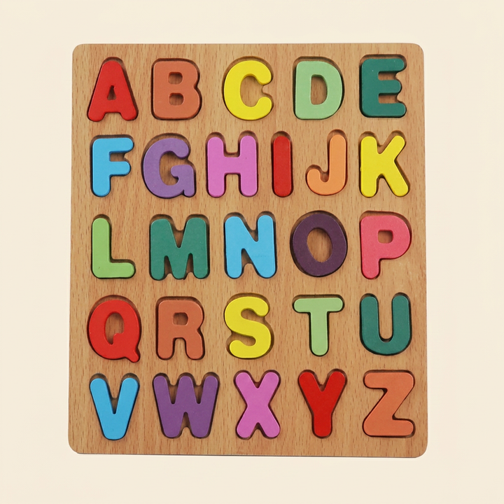 Capital letter - Wooden Matching Board