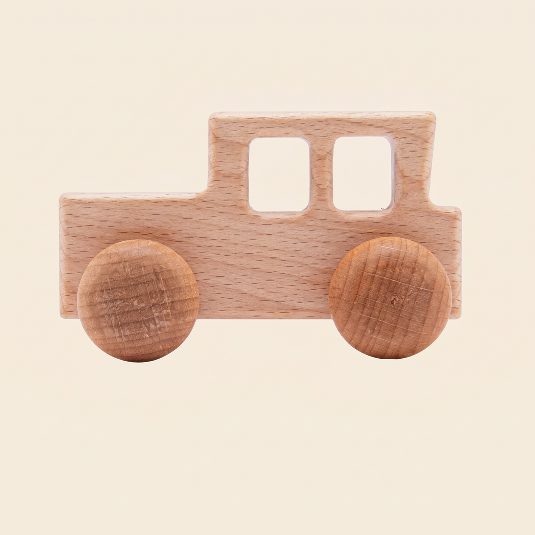 Soft Baby Vehicle Toys - Wood Locomotive